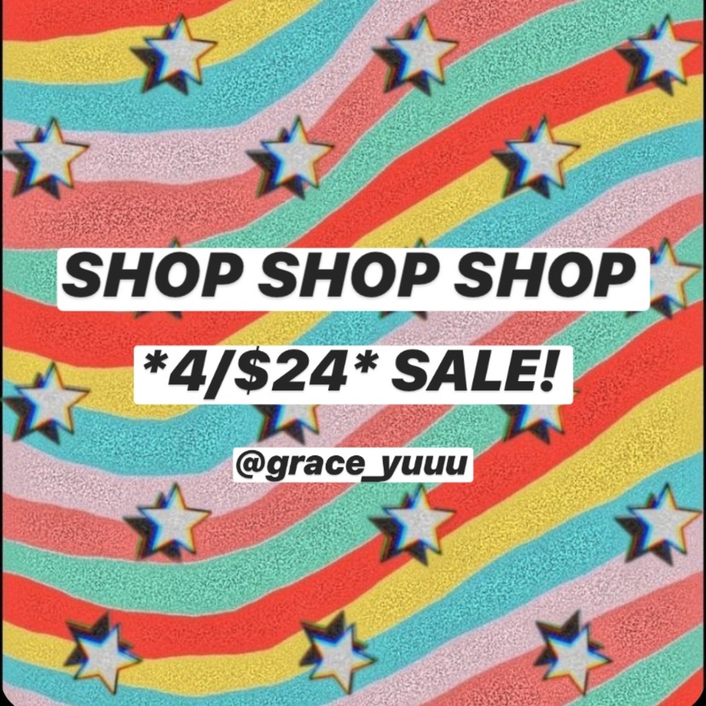 4/$24 SALE - please read !